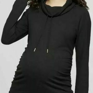 Isabel Maternity XS black turtle neck sweater